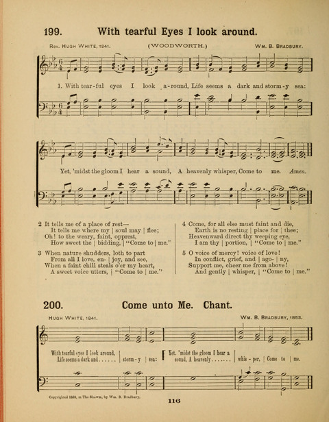 Select Songs for the Sunday School page 114