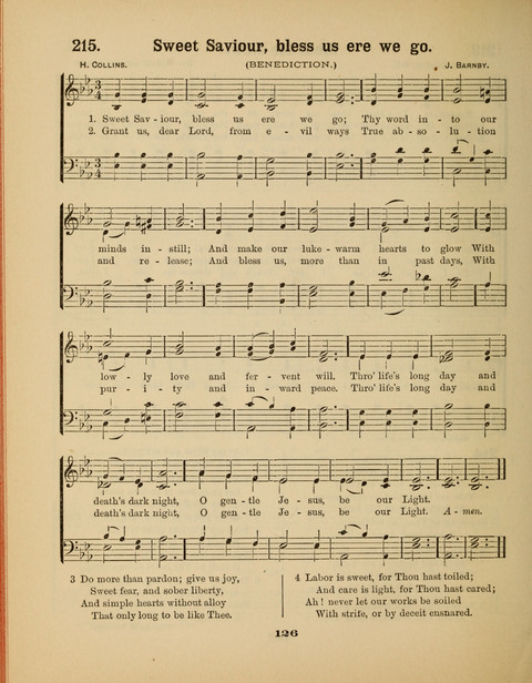 Select Songs for the Sunday School page 124