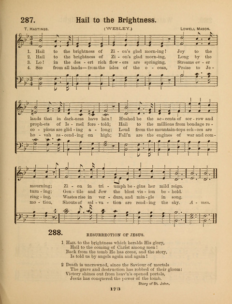 Select Songs for the Sunday School page 171