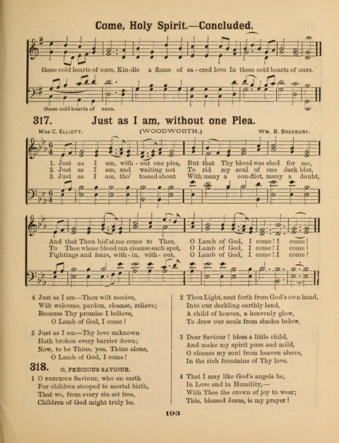 Select Songs for the Sunday School page 191