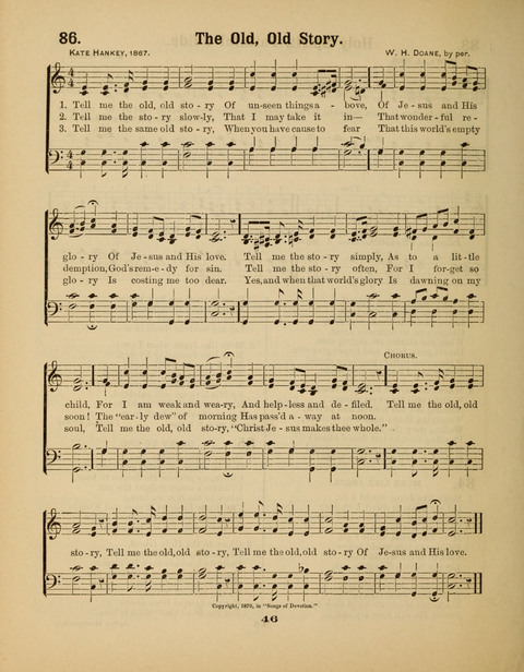 Select Songs for the Sunday School page 46
