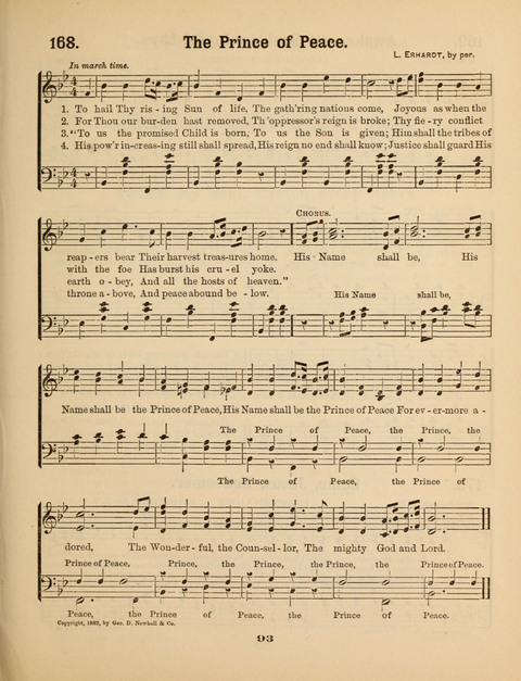 Select Songs for the Sunday School page 91