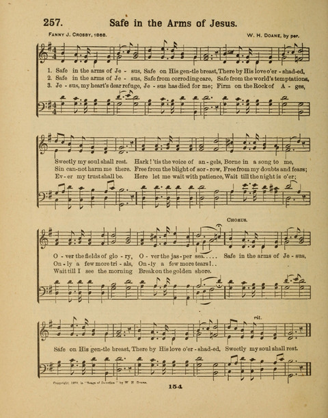 Select Songs for the Singing Service: in the Prayer Meeting and Sunday School page 154