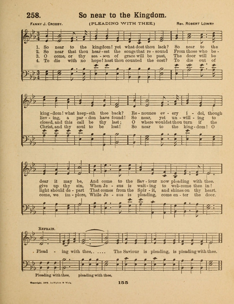 Select Songs for the Singing Service: in the Prayer Meeting and Sunday School page 155