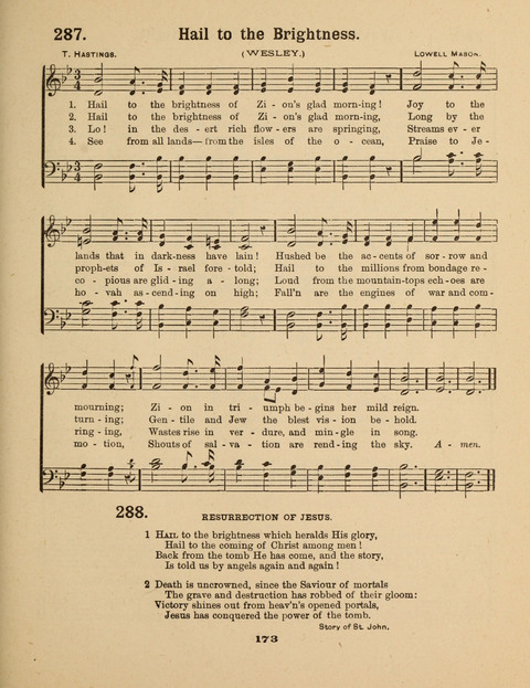 Select Songs for the Singing Service: in the Prayer Meeting and Sunday School page 173