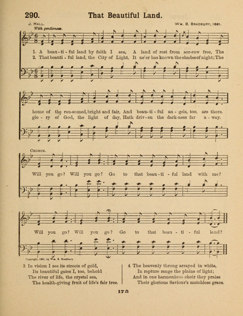 Select Songs for the Singing Service: in the Prayer Meeting and Sunday School page 175
