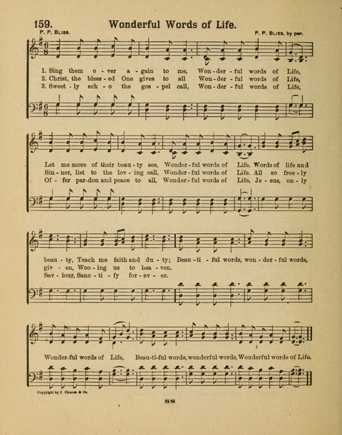 Select Songs for the Singing Service: in the Prayer Meeting and Sunday School page 88
