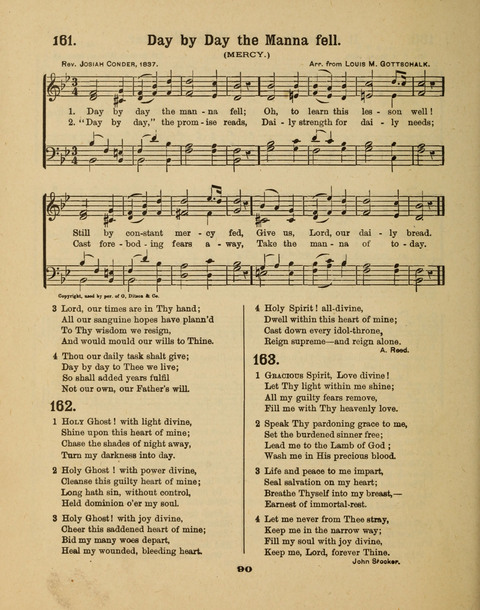 Select Songs for the Singing Service: in the Prayer Meeting and Sunday School page 90