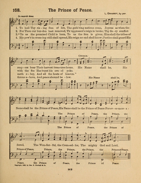 Select Songs for the Singing Service: in the Prayer Meeting and Sunday School page 93