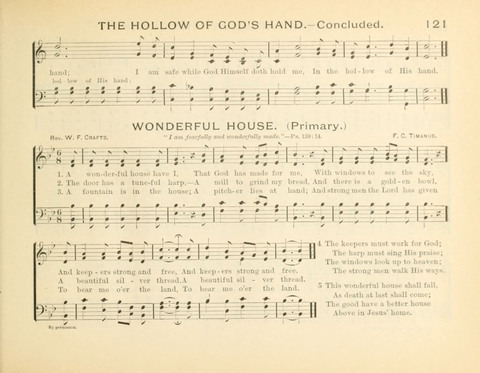 Sunny-Side Songs for Sunday Schools page 121