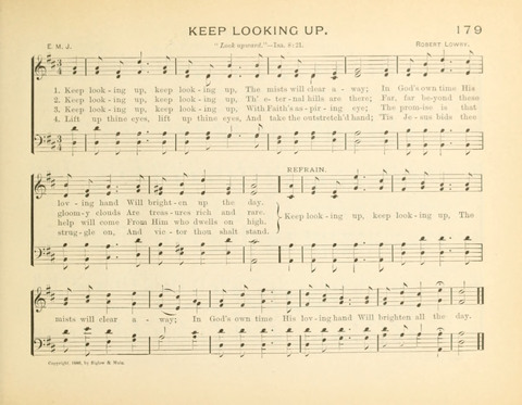 Sunny-Side Songs for Sunday Schools page 179