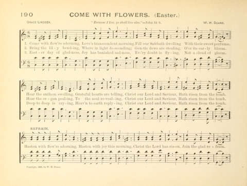 Sunny-Side Songs for Sunday Schools page 190