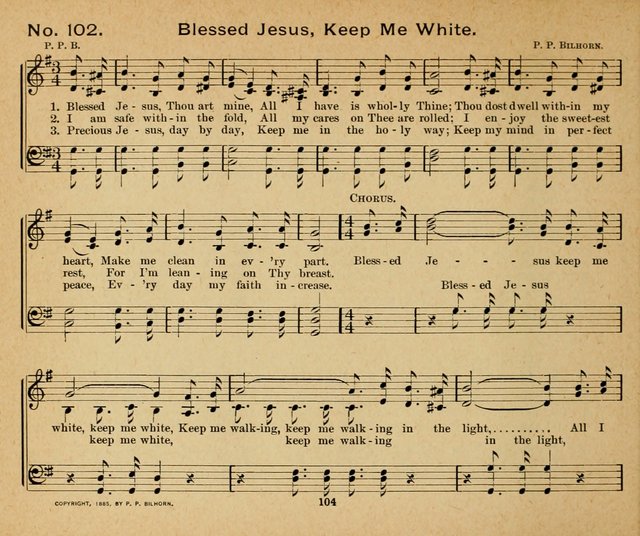 Sun-Shine Songs: for the Sunday School page 104