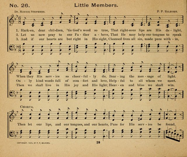 Sun-Shine Songs: for the Sunday School page 28