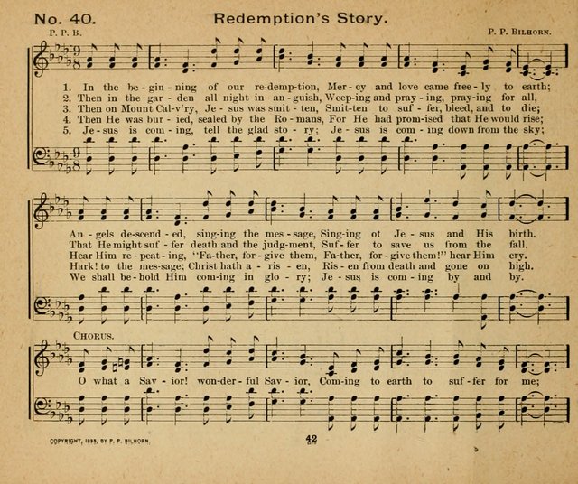 Sun-Shine Songs: for the Sunday School page 42