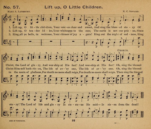 Sun-Shine Songs: for the Sunday School page 59