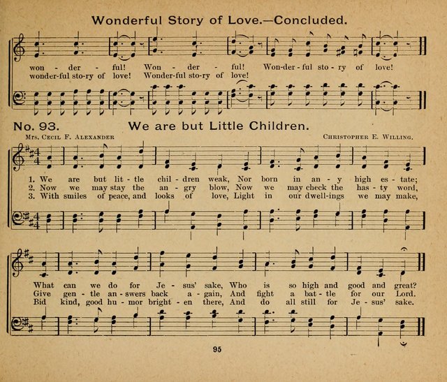 Sun-Shine Songs: for the Sunday School page 95