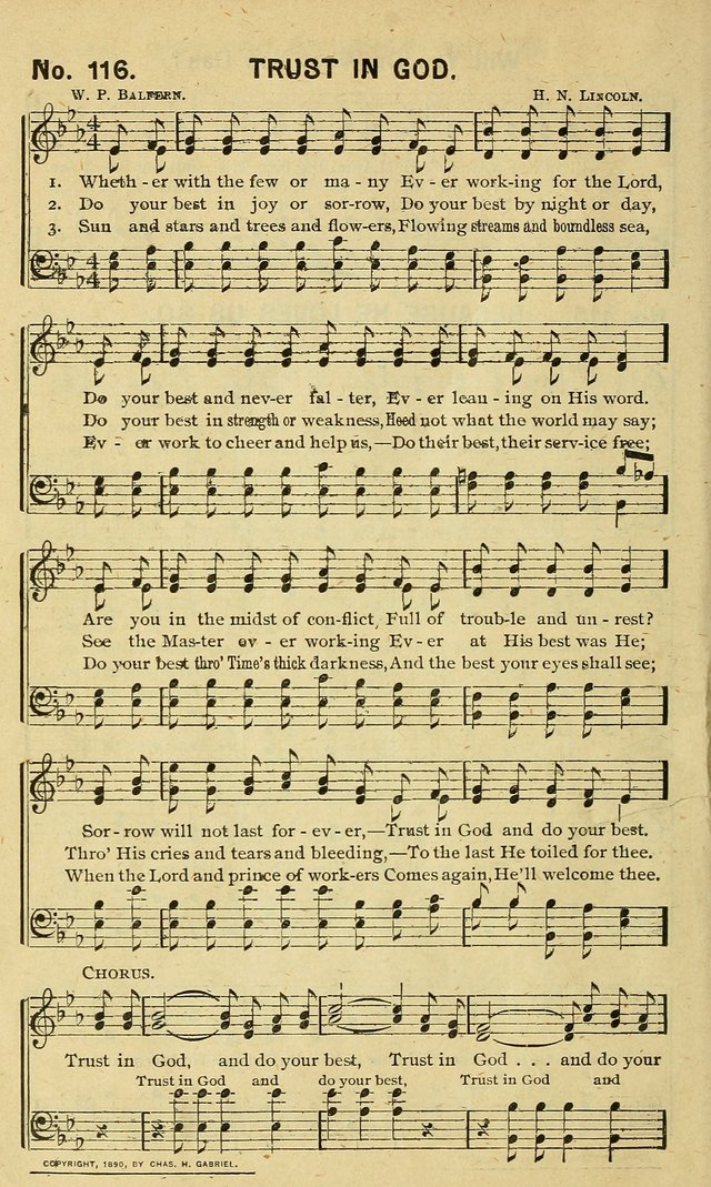 Special Songs: for Sunday schools, revival meetings, etc. page 116