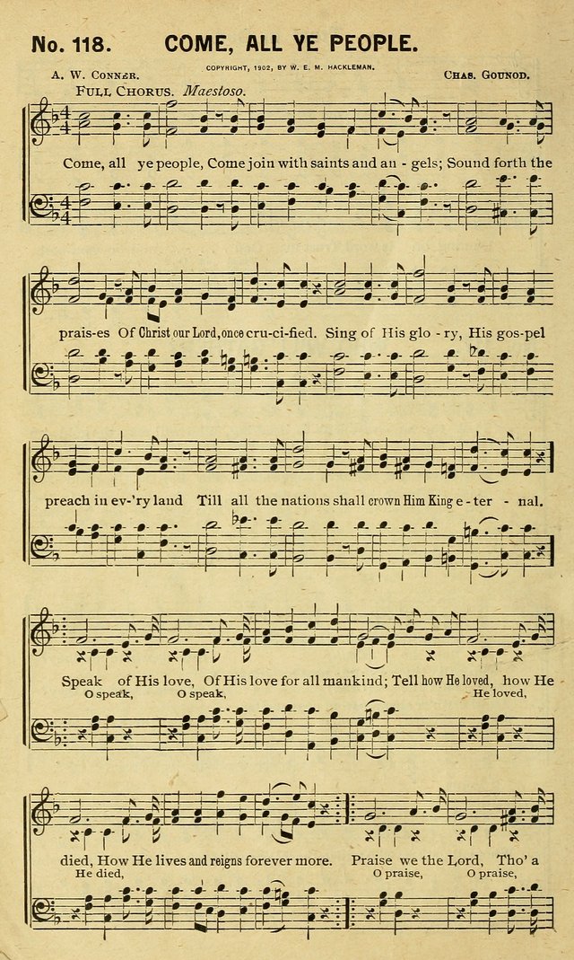 Special Songs: for Sunday schools, revival meetings, etc. page 118
