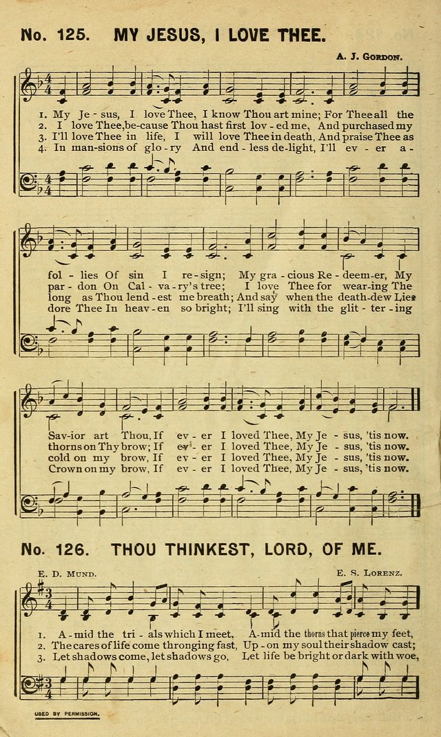 Special Songs: for Sunday schools, revival meetings, etc. page 126