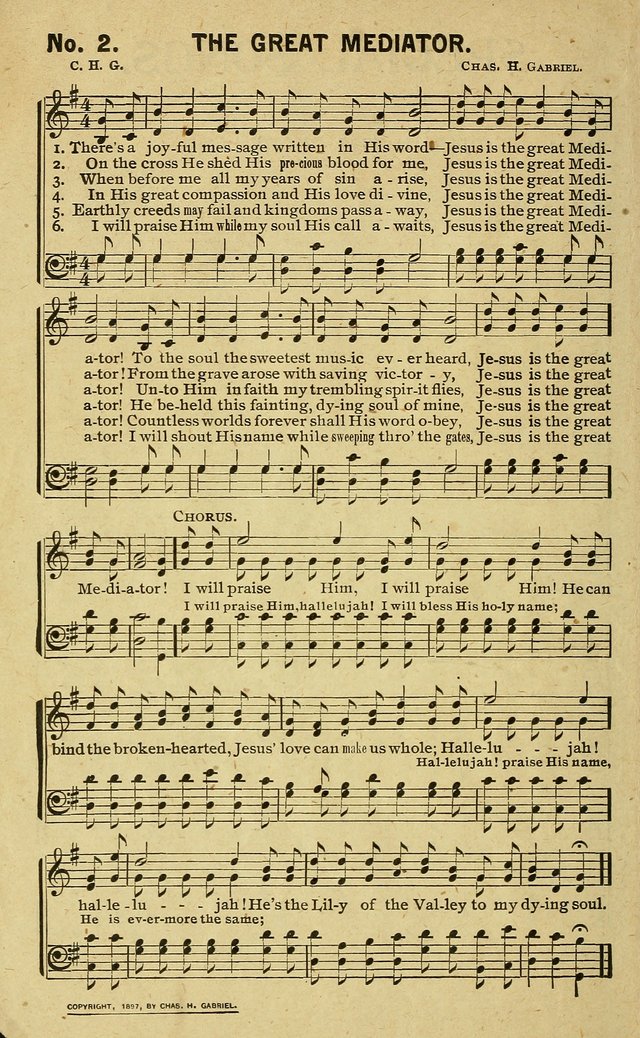 Special Songs: for Sunday schools, revival meetings, etc. page 2
