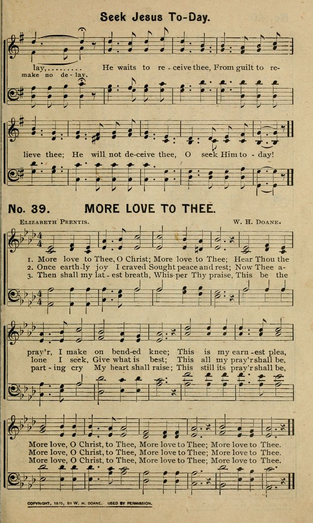 Special Songs: for Sunday schools, revival meetings, etc. page 39