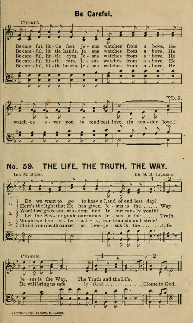 Special Songs: for Sunday schools, revival meetings, etc. page 59