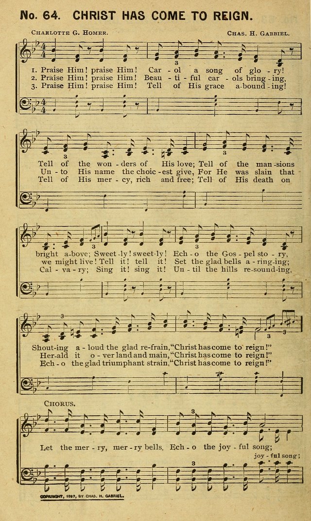 Special Songs: for Sunday schools, revival meetings, etc. page 64