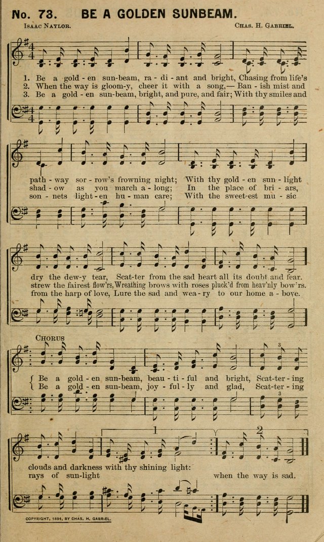 Special Songs: for Sunday schools, revival meetings, etc. page 73