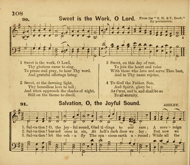 The Sunday School Service and Tune Book page 100