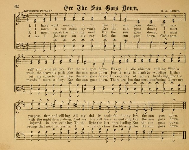Sunday School Songs: a Treasury of Devotional Hymns and Tunes for the Sunday School page 65