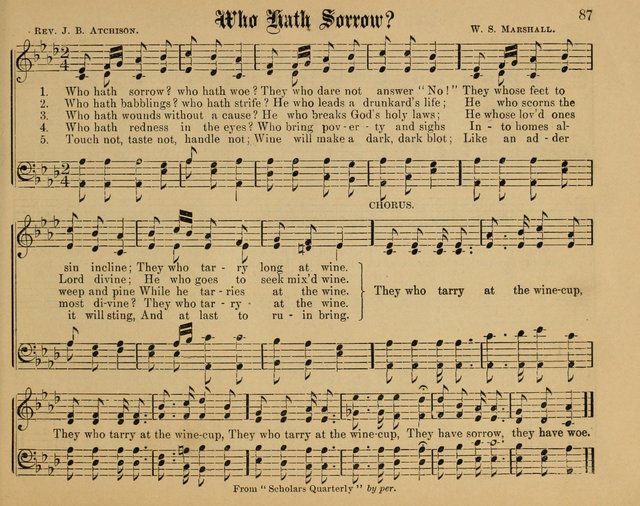 Sunday School Songs: a Treasury of Devotional Hymns and Tunes for the Sunday School page 90