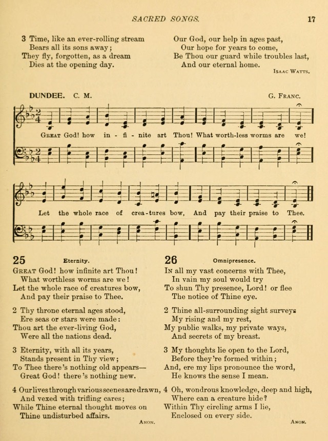 Sacred Songs for School Use page 20