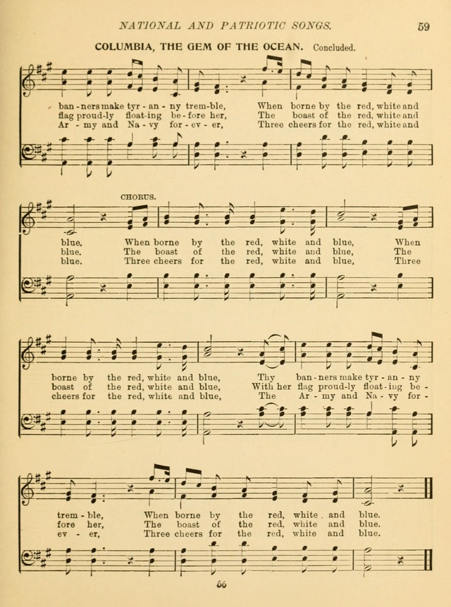Sacred Songs for School Use page 62