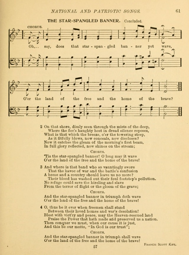 Sacred Songs for School Use page 64