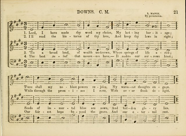 Songs for the Sabbath School and Vestry: designed especially for the Sabbath school and concert. With original and selected music page 18