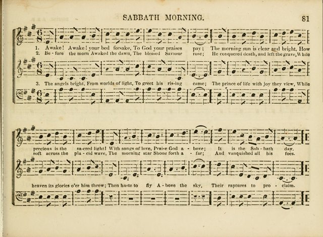 Songs for the Sabbath School and Vestry: designed especially for the Sabbath school and concert. With original and selected music page 78