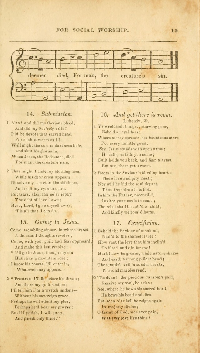 Spiritual songs for social worship: adapted to the use of families and private circles in seasons of revival, to missionary meetings, to the monthly concert, and to other occasions of special interest page 22