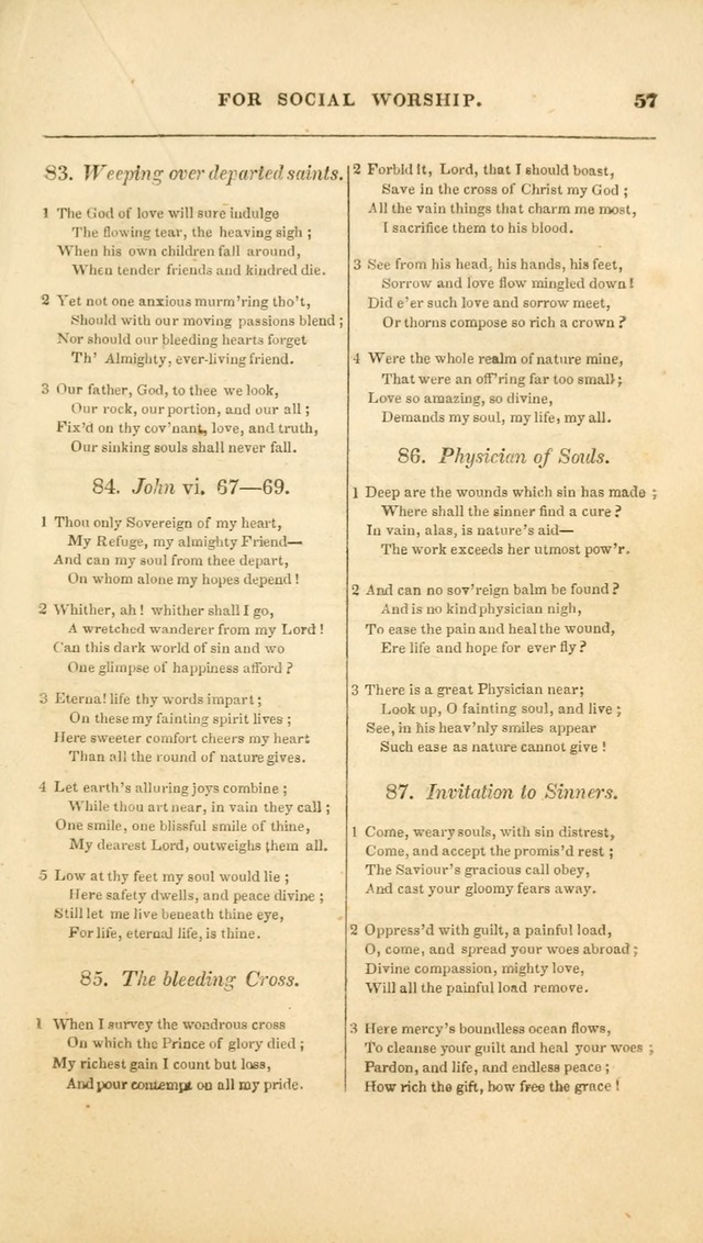 Spiritual songs for social worship: adapted to the use of families and private circles in seasons of revival, to missionary meetings, to the monthly concert, and to other occasions of special interest page 64