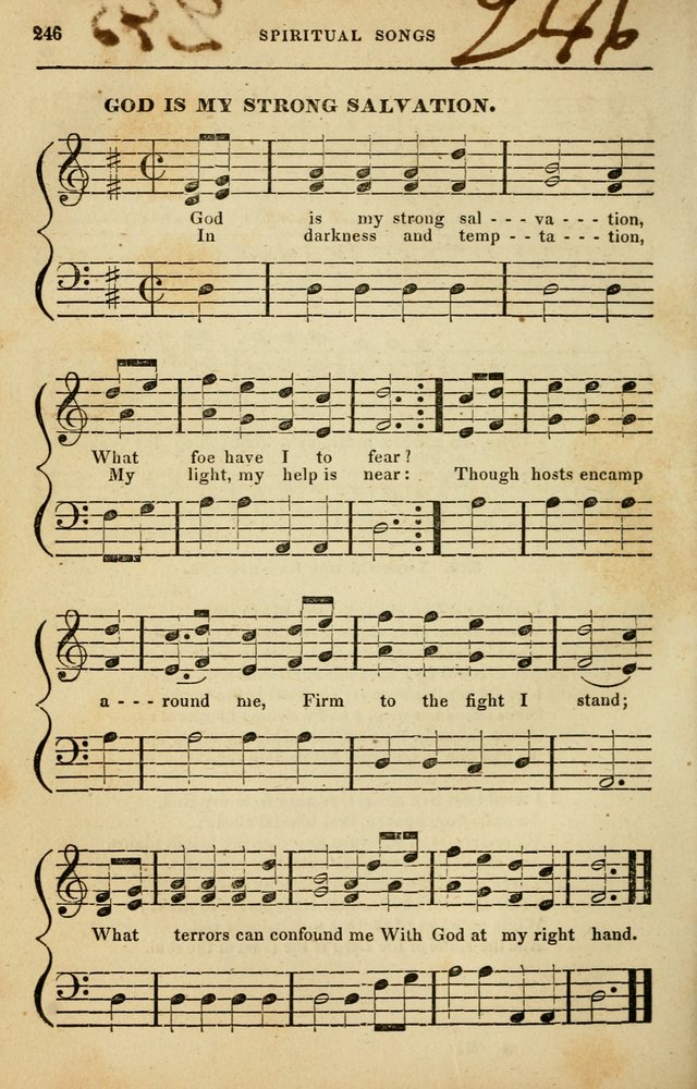 Spiritual Songs for Social Worship: adapted to the use of families and private circles in seasons of rivival, to missionary meetings, to the monthly concert, and to other occasions of special interest page 246