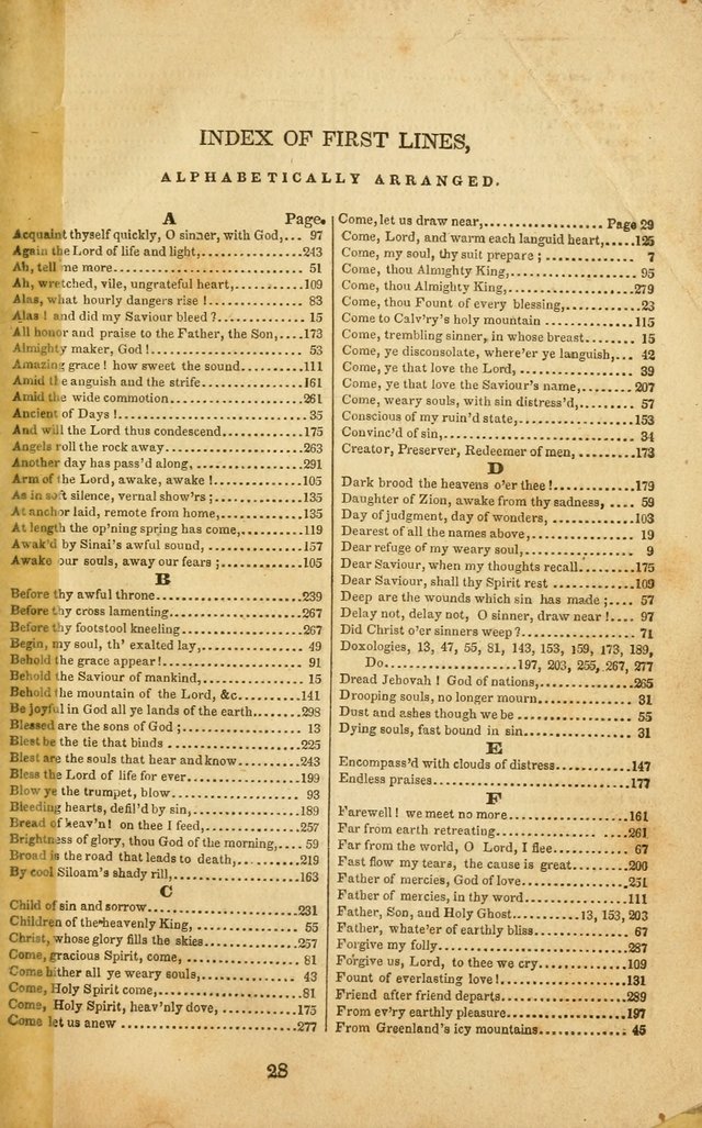 Spiritual Songs for Social Worship: adapted to the use of families and private circles in seasons of rivival, to missionary meetings, to the monthly concert, and to other occasions of special interest page 325