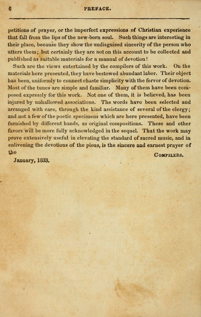 Spiritual Songs for Social Worship: adapted to the use of families and private circles in seasons of rivival, to missionary meetings, to the monthly concert, and to other occasions of special interest page 6