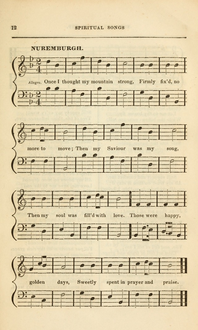 Spiritual Songs for Social Worship: adapted to the use of families and private circles, to missinary meetings, to monthly concert, and to other occasions of special interest.(Rev. and Enl. Ed.) page 11