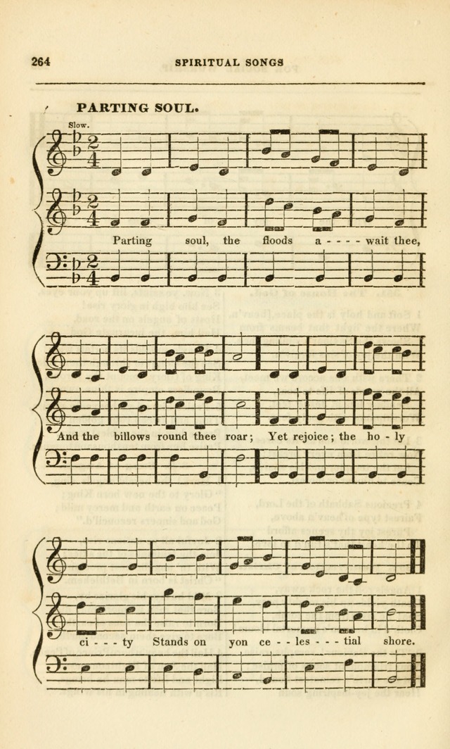 Spiritual Songs for Social Worship: adapted to the use of families and private circles, to missinary meetings, to monthly concert, and to other occasions of special interest.(Rev. and Enl. Ed.) page 264