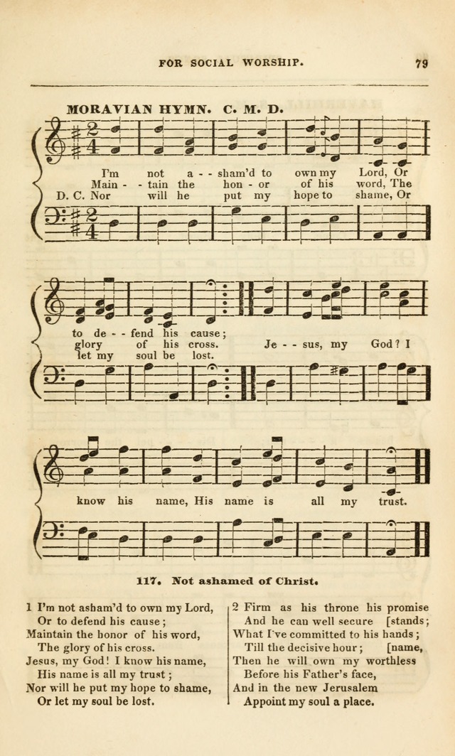 Spiritual Songs for Social Worship: adapted to the use of families and private circles, to missinary meetings, to monthly concert, and to other occasions of special interest.(Rev. and Enl. Ed.) page 79