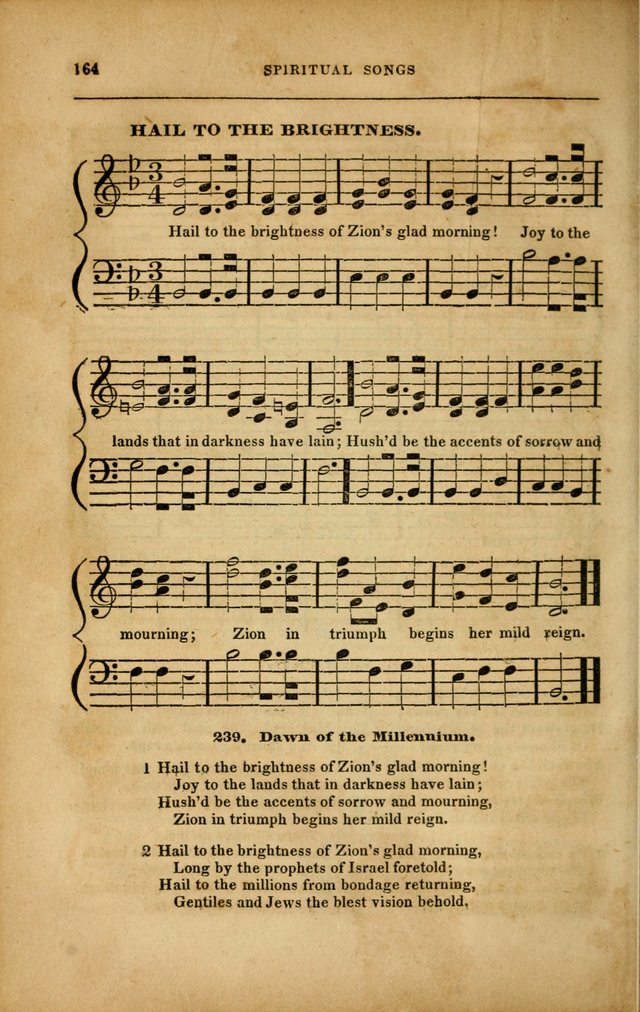 Spiritual Songs for Social Worship: adapted to the use of families and private circles in seasons of revival, to missionary meetings, to the monthly concert, and to other occasions... (3rd ed.) page 164