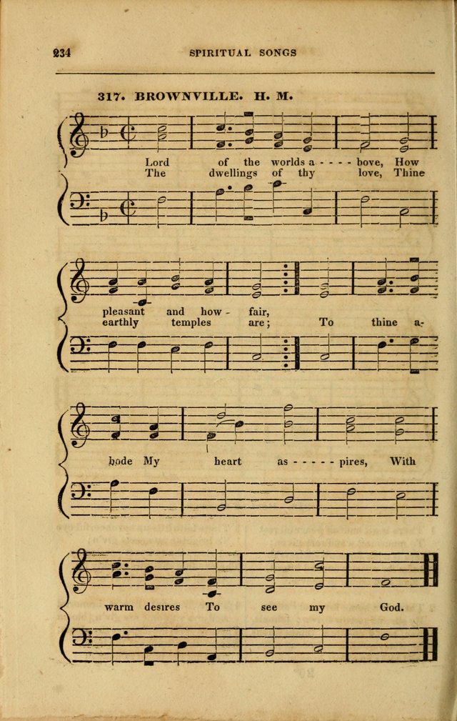 Spiritual Songs for Social Worship: adapted to the use of families and private circles in seasons of revival, to missionary meetings, to the monthly concert, and to other occasions... (3rd ed.) page 234