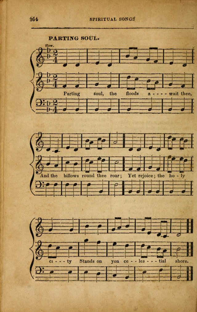 Spiritual Songs for Social Worship: adapted to the use of families and private circles in seasons of revival, to missionary meetings, to the monthly concert, and to other occasions... (3rd ed.) page 264
