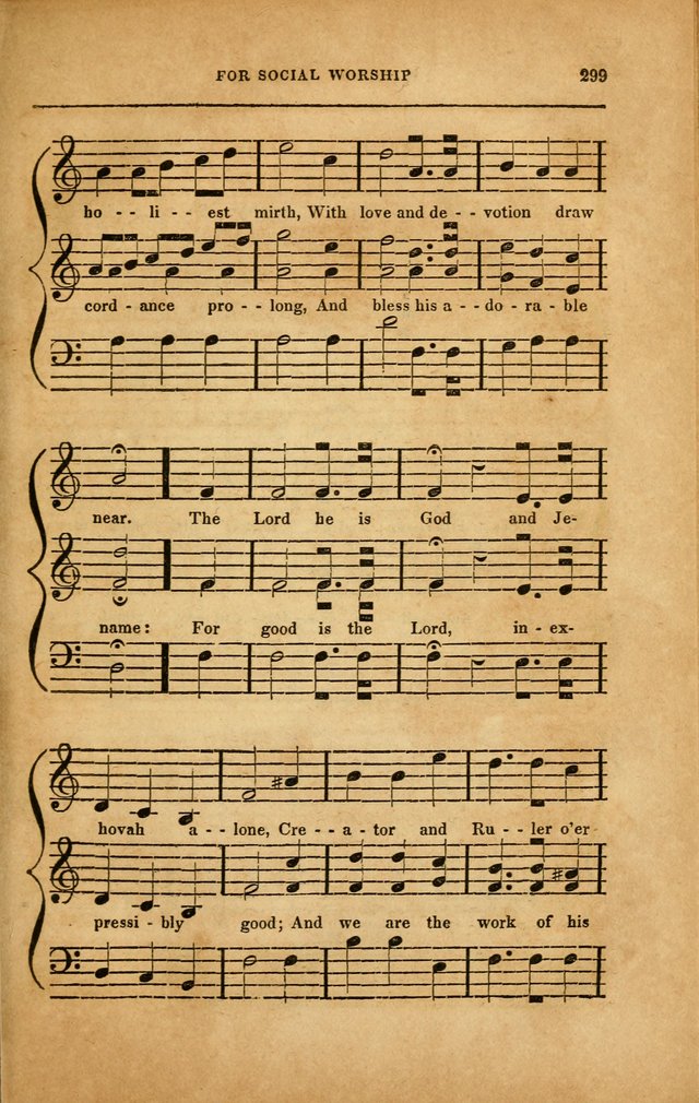 Spiritual Songs for Social Worship: adapted to the use of families and private circles in seasons of revival, to missionary meetings, to the monthly concert, and to other occasions... (3rd ed.) page 299