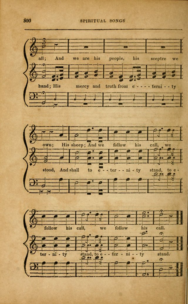 Spiritual Songs for Social Worship: adapted to the use of families and private circles in seasons of revival, to missionary meetings, to the monthly concert, and to other occasions... (3rd ed.) page 300